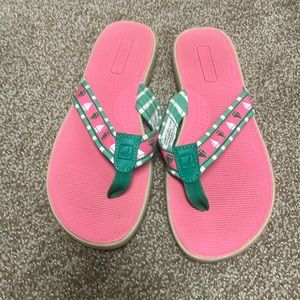 Women’s Size 8 Sperry Flip Flops. EUC.
